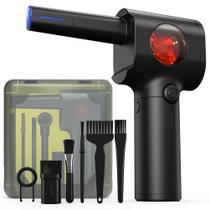 Duster de ar sem fio Koonie Pro com bateria de 6000mAh, LED