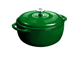 Dutch Oven Lodge 6 litros de ferro fundido esmaltado Evergreen