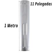 Duto 11 Polegadas Inox 430 Forno, Churrasqueira, Lareira Duto 11 Polegadas Inox 430 Forno, Churrasqueira, Lareira