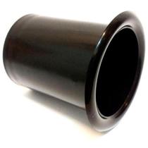 Duto 3'' Caixa De Som Acústica Automotivo Aero Duto Preto