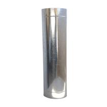 Duto 8 P/ Chaminé De Fornos Churrasqueiras, Galvanizado 2MT