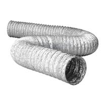 Duto alumínio 6 polegadas 150mm x 7,5m ventilação exaustão