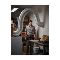 Duto Flexível 90mm Alumínio P/ Aquecedor Gás 1 Metro Duto Flexível 90mm Alumínio P/ Aquecedor Gás 1 Metro