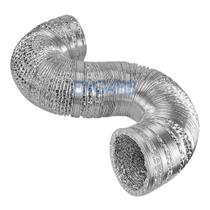 Duto Flexível Alumínio 4 Pol X 10M Exaustor Coifa Ventilação