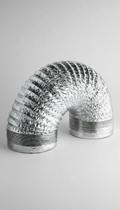Duto Flexível Aluminizado 125mm 5 Pol Exaustor 2,5M Duto Flexível Aluminizado 125mm 5 Pol Exaustor 2,5M
