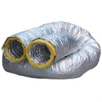 Duto Flexível Aluminizado Com Isolamento 12 Pol. 314mm Rolo Com 6 Metros