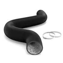 Duto flexível iPower de 4 polegadas e 25 pés de alumínio com 2 braçadeiras