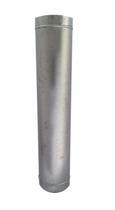 Duto galvanizado para chaminé de 100 mm de diâmetro com 60 cm de altura Duto galvanizado para chaminé de 100 mm de diâmetro com 60 cm de altura