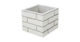 Duto P/churrasqueira 30x30x35 Tijolinho