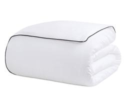 Duvet com Vivo Basics Branco e Preto 200 Fios King Duvet com Vivo Basics Branco e Preto 200 Fios King