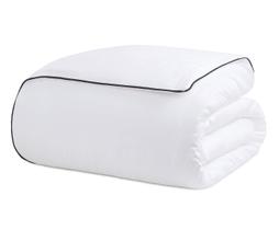 Duvet com Vivo Basics Branco e Preto 200 Fios Solteiro Duvet com Vivo Basics Branco e Preto 200 Fios Solteiro