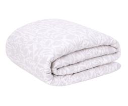 Duvet Floral Artsy Cinza 200 Fios King Size