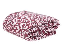 Duvet Floral Artsy Vermelho 200 Fios Solteiro Duvet Floral Artsy Vermelho 200 Fios Solteiro
