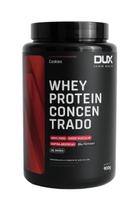 Dux Whey Protein Concentrado Cookies 900g Proteina Premium Pós Treino