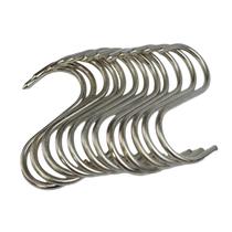 Duzia gancho de carne s1c balcão '3/16 estanhado gancho s1c