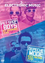 DVD 2X Electronic Music, Pet Shop Boys e Depeche Mode - Strings E Music