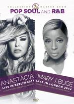 DVD 2X Pop Soul and R&B Anastacia e Mary J. Blidge - Strings E Music