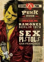 DVD 2x Punk Rock Vol.01 Ramones e Sex Pistols