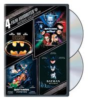 DVD 4: filmes favoritos: coleção Batman, selada pela Warner Bros.