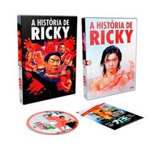 Dvd A História De Ricky - Filme Artes Marciais Dvd + Card