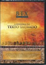 DVD - A História do texto Sagrado - BTX - 8067878 - BV BOOKS