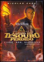 Dvd A Lenda Do Tesouro Perdido - Livro Dos Segredos