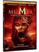 DVD A Múmia Tumba Do Imperador Dragão Edição Especial 2 Discos