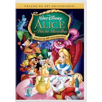 DVD - Alice no País das Maravilhas - Edição de 60 Anos.