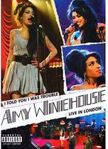 Dvd amy winehouse live in london i told you i was trouble