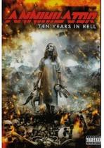 dvd annihilator - ten years in hell - hellion