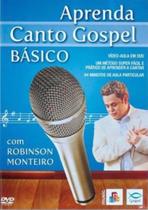 DVD Aprenda Canto Gospel Básico Com Robison Monteiro
