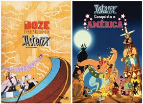 DVD Asterix Conq. a América+DVD Os Doze Trabalhos de Asterix