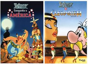 DVD Asterix Conquista a América + DVD Asterix e Cleópatra