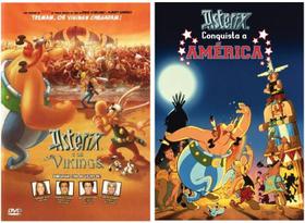 DVD Asterix e os Vikings + DVD Asterix Conquista a América - Focus
