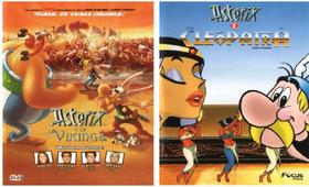 DVD Asterix e os Vikings + DVD Asterix e Cleópatra