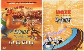 DVD Asterix e os Vikings+ DVD Os Doze Trabalhos de Asterix