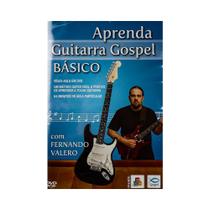 DVD Aula Aprenda Guitarra Gospel Basico Fernando Valero
