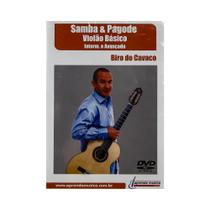 DVD Aula Samba e Pagode Violao Basico Biro do Cavaco