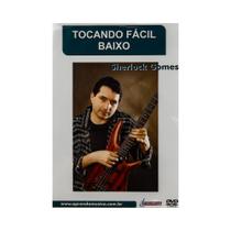 DVD Aula Tocando Facil Baixo Sherlock Gomes