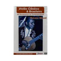 DVD Aula Violao Classico e Brasileiro Robson Miguel