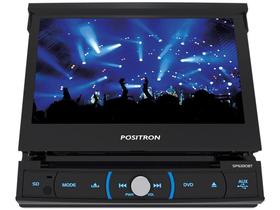 DVD Automotivo Positron SP6330BT LCD 7” - Retrátil Touch Bluetooth 4X20 Watts RMS