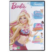 Dvd Barbie Coleção Sereias - 3 Discos