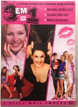 DVD Beijando Jessica Stein + Alguém Como Você + Nunca Fui Beijada