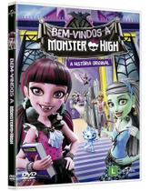 Dvd - bem-vindos a monster high: a história original