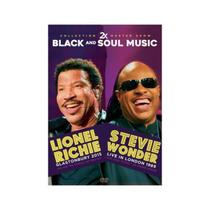 Dvd black and soul music lionel richie glastonbury 2015 / stevie wonder london 1989