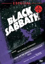 DVD Black Sabbath Especial Concert 1970 e Birminghan 2012