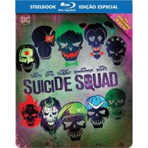 DVD Blu-Ray - Esquadrão Suicida (Steelbook)