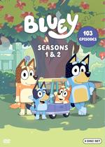 DVD Bluey - Temporadas 1 e 2 Completas