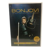 Dvd bon jovi one night only 2010 & tokyo dome 2008 + cd