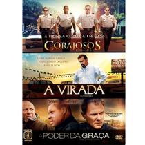 DVD Box Corajosos+ A virada+ O poder da Graça - Sony Music